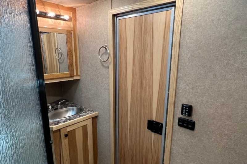 2024 Lakota Charger 8411RKGLQ 4 Horse Trailer with 11′ Short Wall - Image 13