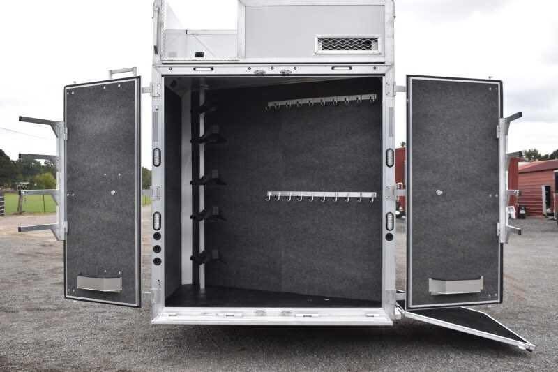 2021 Lakota BigHorn 8519TBB 5 Horse Trailer with 19′ Short Wall - Image 15