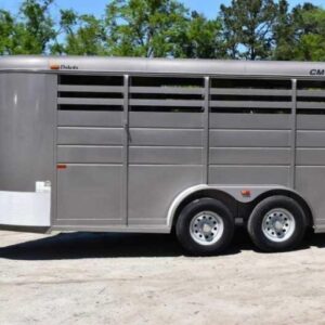 2017 CM 3HSLBP 3 Horse Trailer
