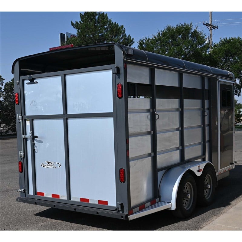 2024 Maverick 3-Horse Bumper Pull Stock Combo Trailer 3 horse bumper pull - Image 13