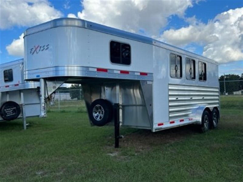 2024 Exiss Express SS 3-Horse Gooseneck Horse Trailer 3 horse gooseneck trailer - Image 9