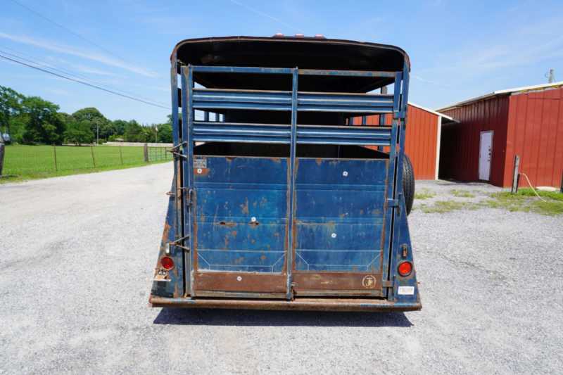 1994 Big Valley 716STC 2-Horse Trailer with 4 ft Short Wall - Image 5