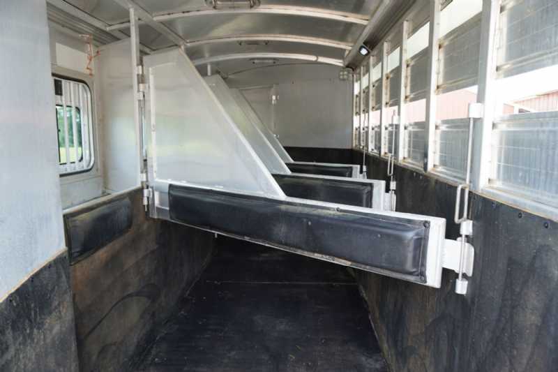 2001 Cherokee 7408LQ 4-Horse Trailer with 8 ft Short Wall - Image 16