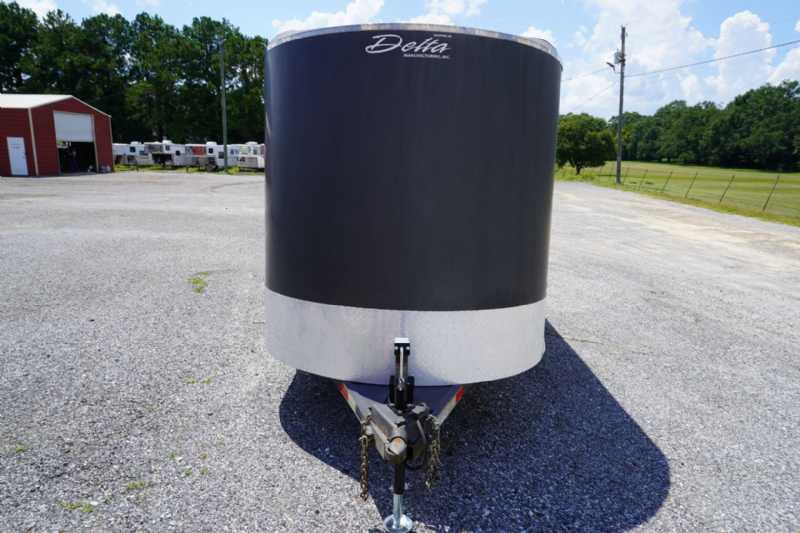 2020 Delta 2HBP 2-Horse Trailer with 1 ft Short Wall - Image 2