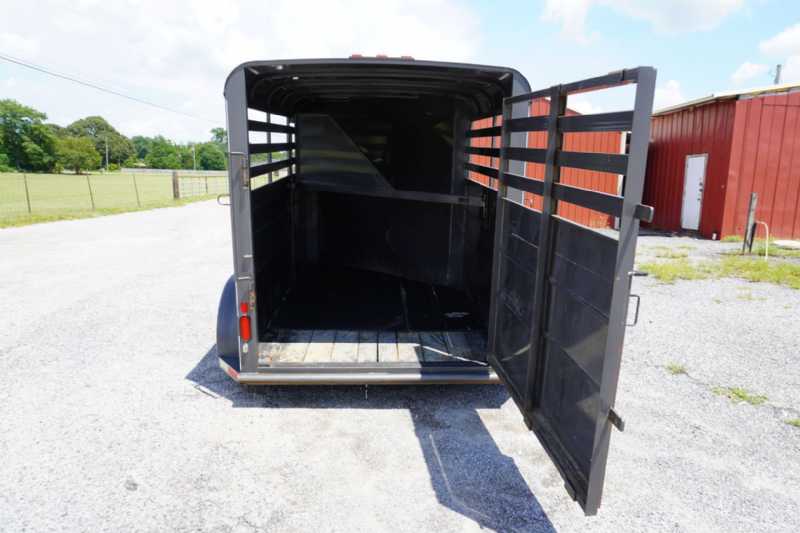 2020 Delta 2HBP 2-Horse Trailer with 1 ft Short Wall - Image 3
