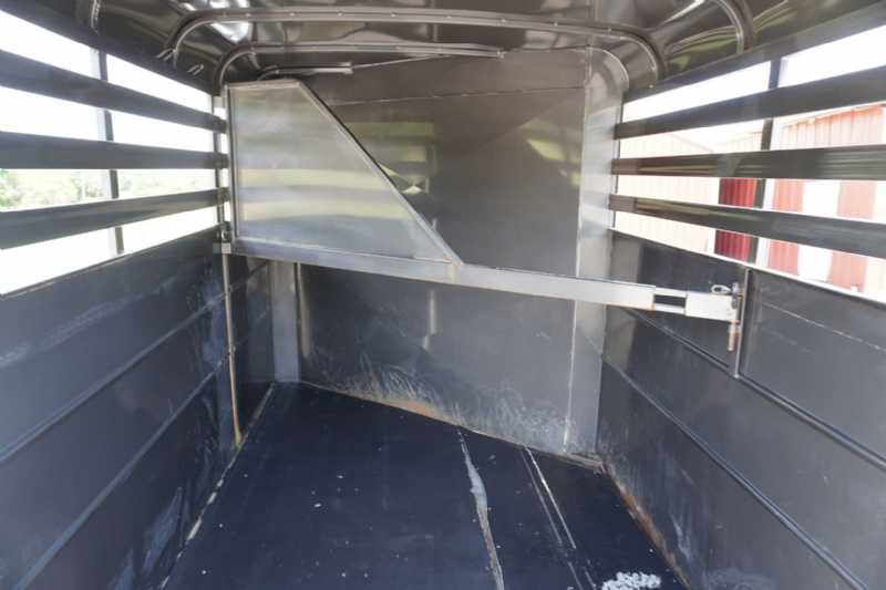 2020 Delta 2HBP 2-Horse Trailer with 1 ft Short Wall - Image 6