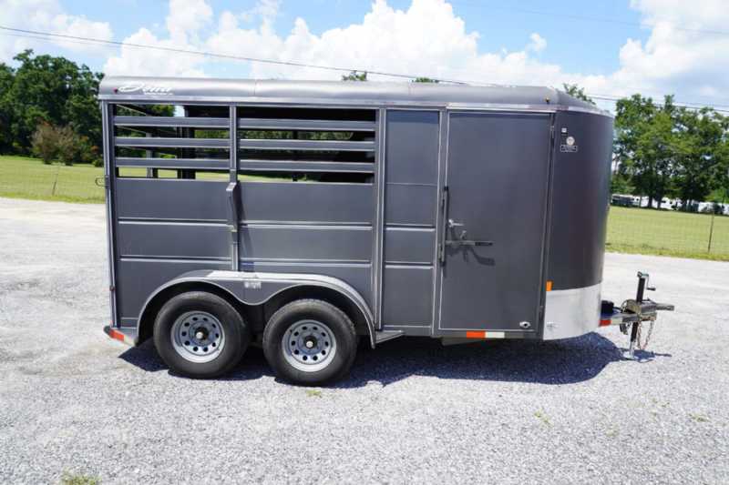 2020 Delta 2HBP 2-Horse Trailer with 1 ft Short Wall - Image 10