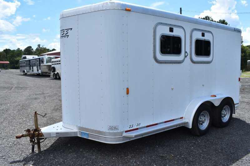 2002 Exiss SS20 2-Horse Trailer With 2 ft Short Wall - Image 3
