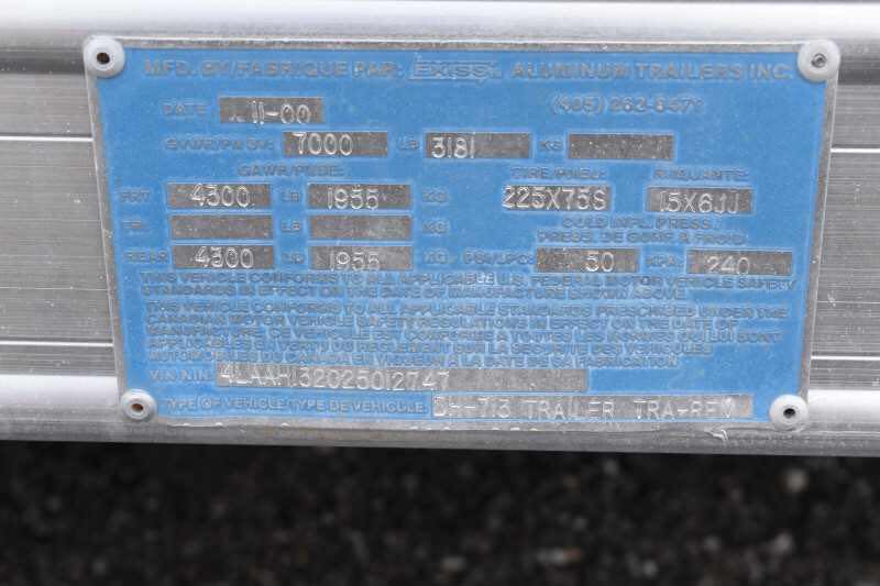 2002 Exiss SS20 2-Horse Trailer With 2 ft Short Wall - Image 12