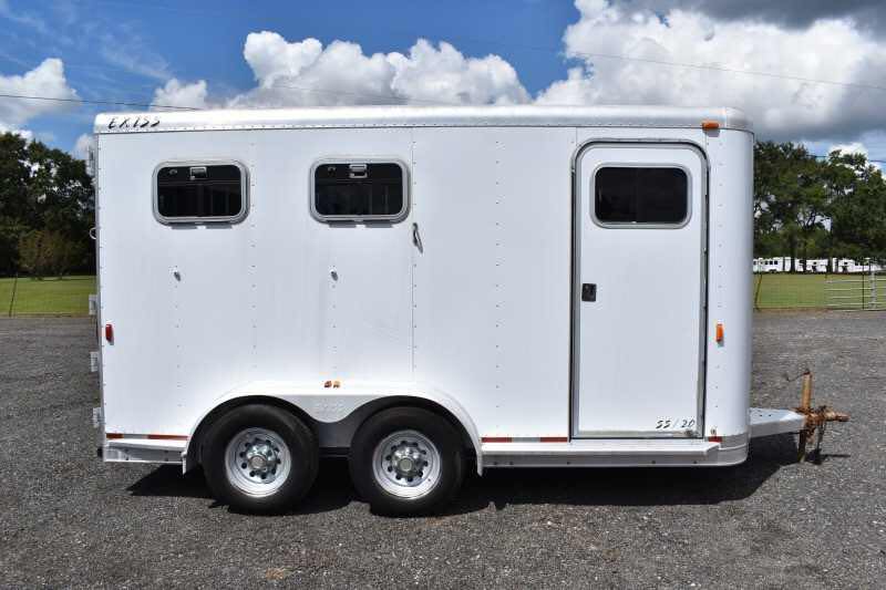2002 Exiss SS20 2-Horse Trailer With 2 ft Short Wall - Image 13