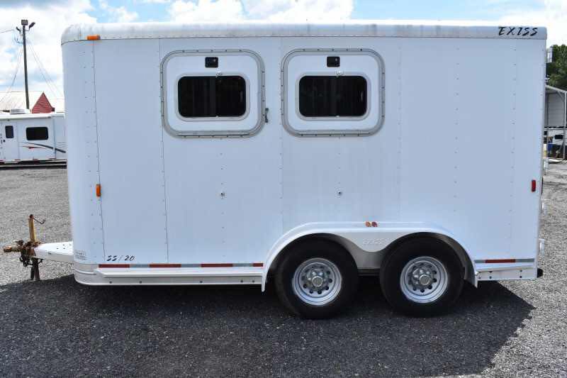 2002 Exiss SS20 2-Horse Trailer With 2 ft Short Wall - Image 8