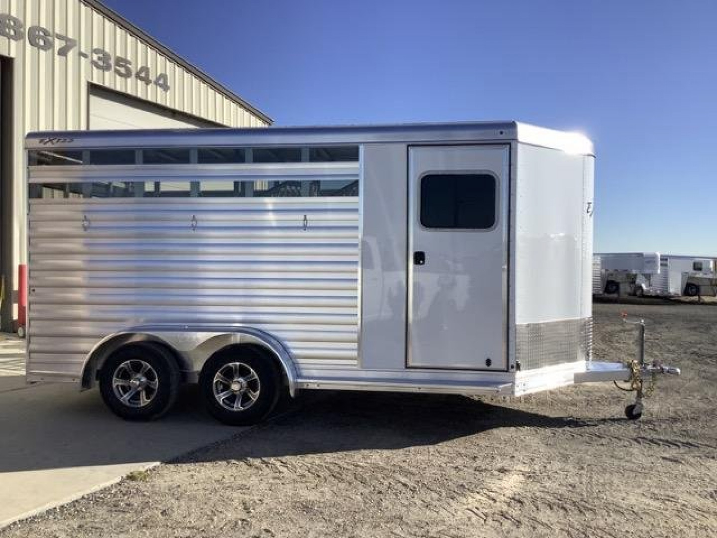 2023 Exiss 3-Horse Bumper Pull Horse Trailer Exiss 3 horse trailer