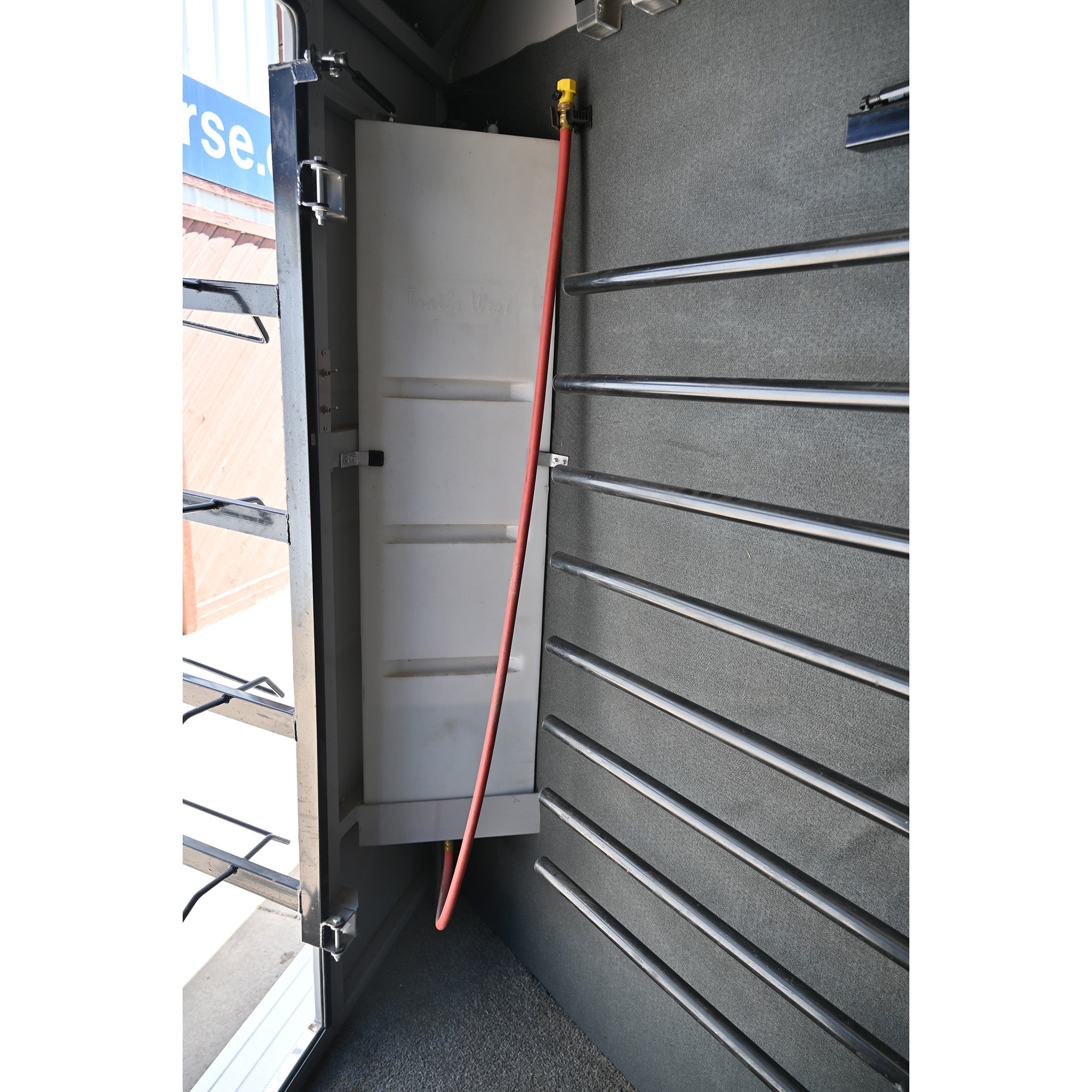 2024 Trails West Santa Fe 4-Horse Bumper Pull Horse Trailer - Image 21