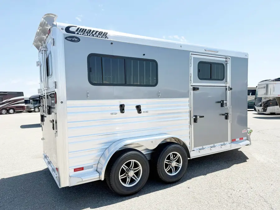 2027 Cimarron Norstar Warmblood 2-Horse Bumper Pull Trailer - Image 3